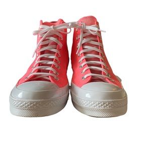 High Top Converse - Neon Pink